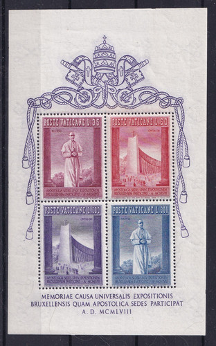 Vaticano 1959 esposizione - vaticano,