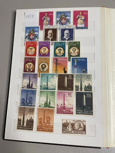 Vaticano francobolli annate - vaticano,