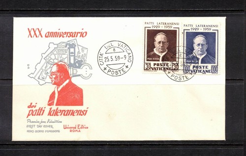 Vaticano 1959 fdc - 1959,