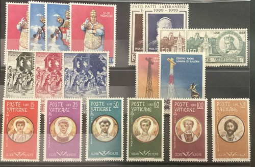 Vaticano 1959 303 316 nuovo - vaticano,