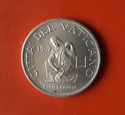 Lira 1959 vaticano rn042 - lira, [rn042]