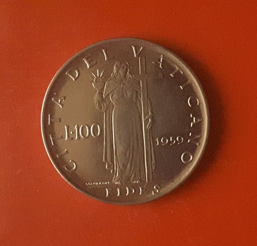 100 lire 1959 vaticano i750 - 100, [i750]