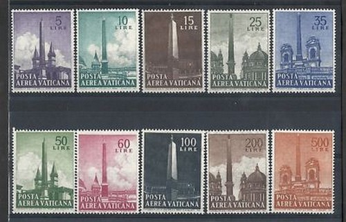 Vaticano 1959 posta aerea - -,