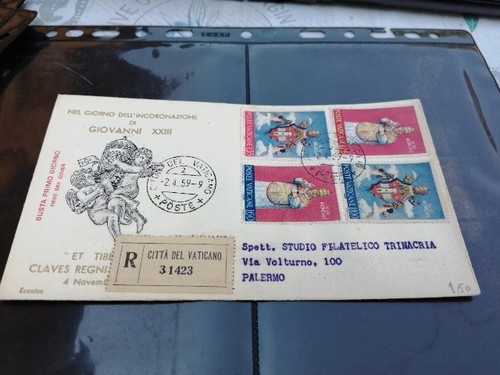 1425n busta fdc - fdc, vaticano