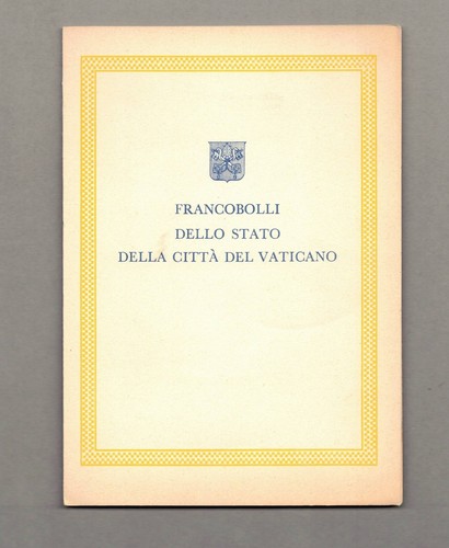 Vaticano 1959 folder - vaticano,