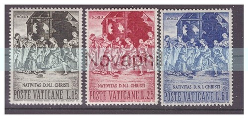 Vaticano 1959 natale - vaticano,