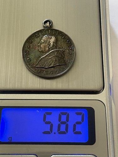 Medaglia argento vaticano 1959 - medaglia,