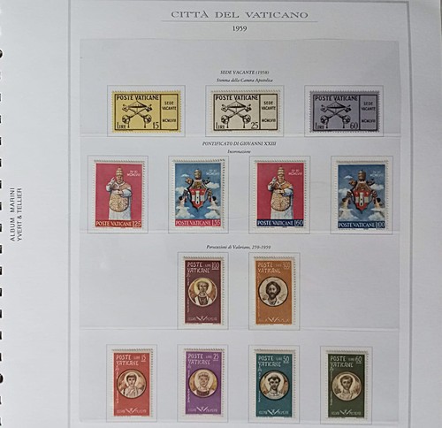 Vaticano album marini 1959 - album, 1959-84