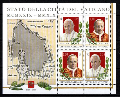 Vaticano 2019 foglietto - vaticano, n