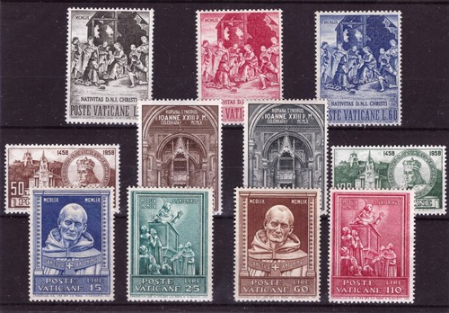 Vaticano 1959 1960 - vaticano, 264»274