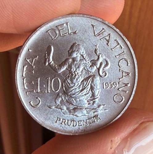 Vaticano lire 1959 giovanni - 10,