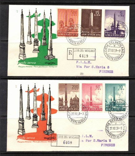 Vaticano 1959 fdc - 1959,