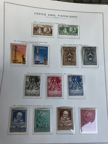 Vaticano 1959 1960 lotto - 1959-1960,