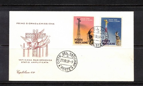 Vaticano 1959 fdc - 1959, capitolium
